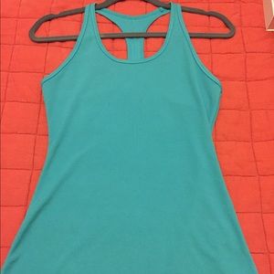 Nike Racerback Tank Size Medium  Green/Blue